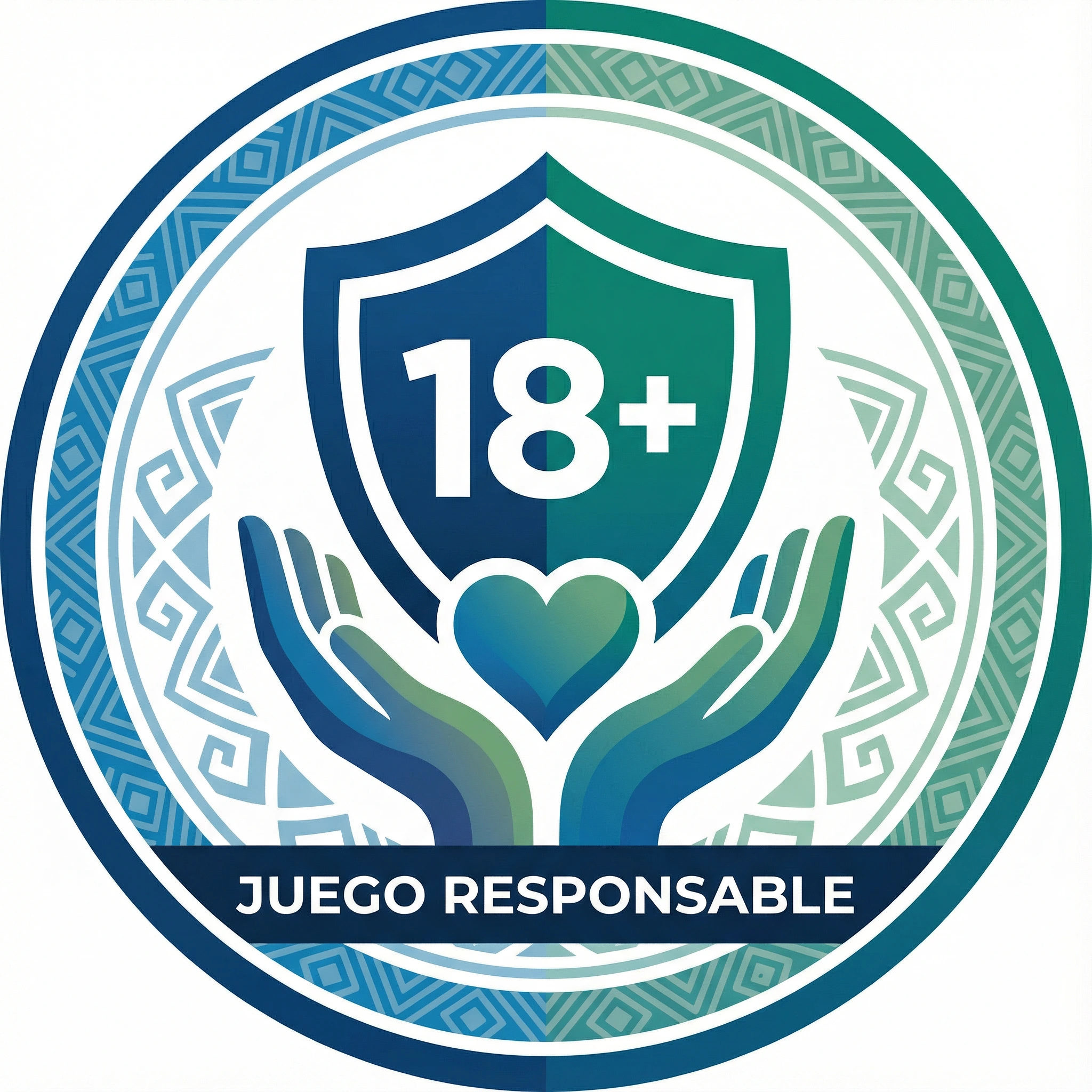 Juego responsable 18+ con escudo protector